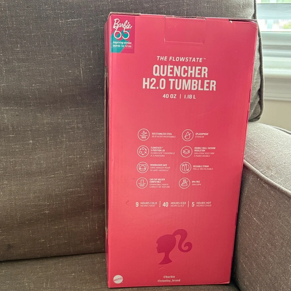 Stanley Barbie Edition Pink Tumbler - Picture 2 of 4